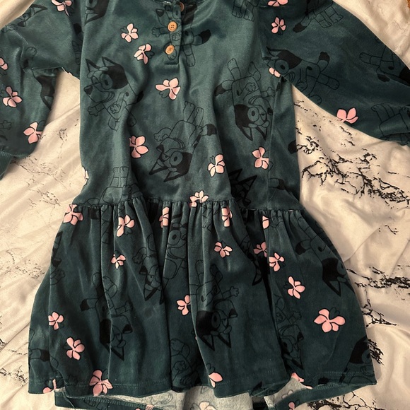 Bluey size 5 t long sleeve dress good condition - Picture 1 of 2